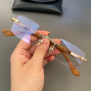 Acadenzy 5.0 Luxury Anti-Blue Light Rimless glasses