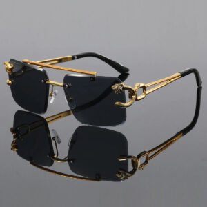Acadenzy 3.0 Luxury Black Mamba Retro Sunglasses